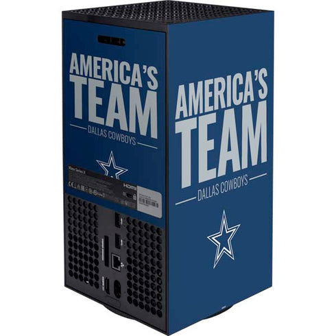 NFL Dallas Cowboys Team Motto Xbox Series X Bundle Skin