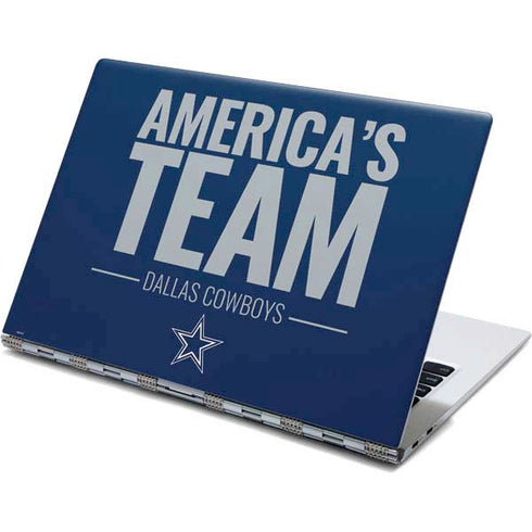 NFL Dallas Cowboys Team Motto Yoga 910 2-in-1 14in Touch-Screen Skin