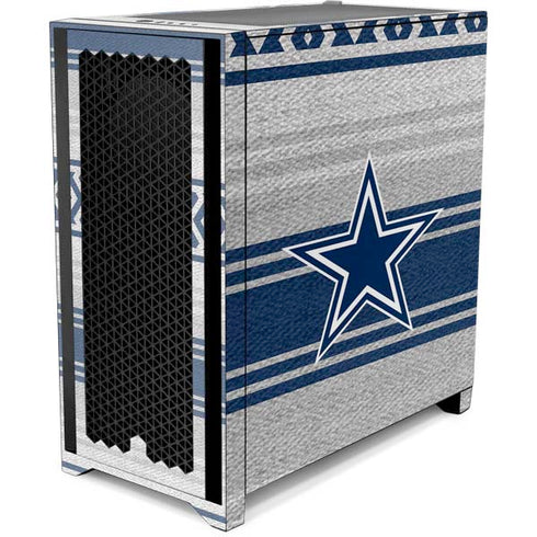 NFL Dallas Cowboys Trailblazer Corsair 4000D Tempered Glass Mid-Tower ATX Case Skin