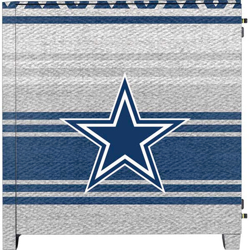NFL Dallas Cowboys Trailblazer Corsair 4000D Tempered Glass Mid-Tower ATX Case Skin