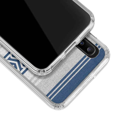 NFL Dallas Cowboys Trailblazer Galaxy A30 Clear Case