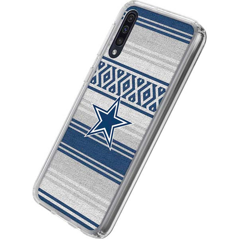 NFL Dallas Cowboys Trailblazer Galaxy A50 Clear Case