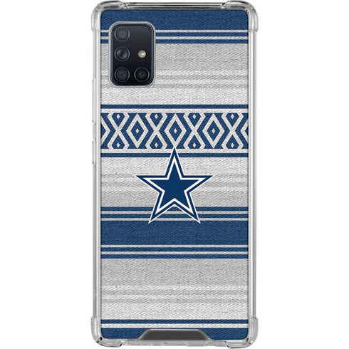 NFL Dallas Cowboys Trailblazer Galaxy A51 5G Clear Case