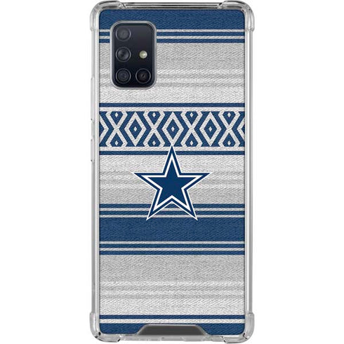 NFL Dallas Cowboys Trailblazer Galaxy A71 5G Clear Case