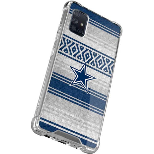 NFL Dallas Cowboys Trailblazer Galaxy A71 5G Clear Case