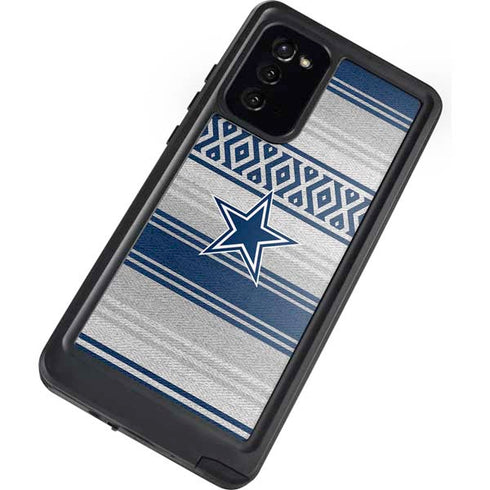 NFL Dallas Cowboys Trailblazer Galaxy Note20 5G Waterproof Case