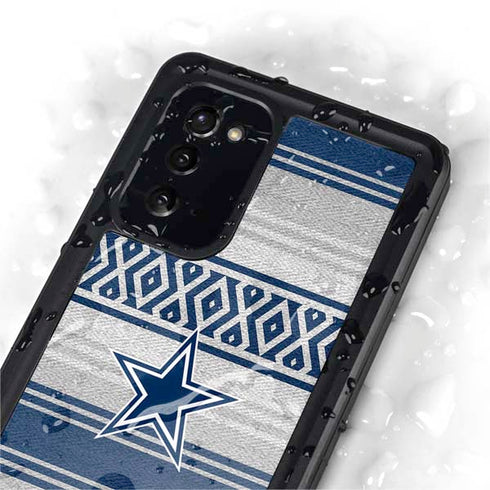 NFL Dallas Cowboys Trailblazer Galaxy Note20 5G Waterproof Case