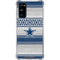 NFL Dallas Cowboys Trailblazer Galaxy S20 FE Clear Case