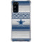 NFL Dallas Cowboys Trailblazer Galaxy S20 FE Clear Case