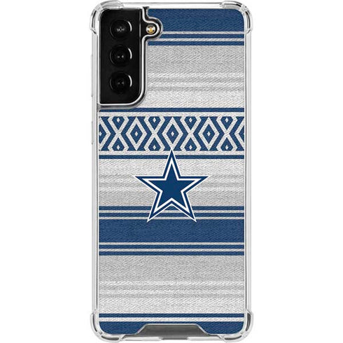 NFL Dallas Cowboys Trailblazer Galaxy S22 Plus Clear Case