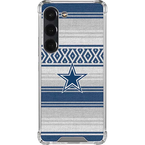 NFL Dallas Cowboys Trailblazer Galaxy S23 Clear Case