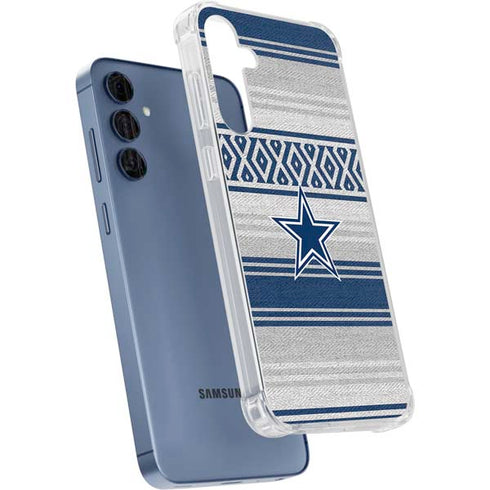 NFL Dallas Cowboys Trailblazer Galaxy S24 Clear Case