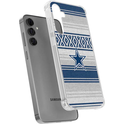 NFL Dallas Cowboys Trailblazer Galaxy S24 Plus Clear Case
