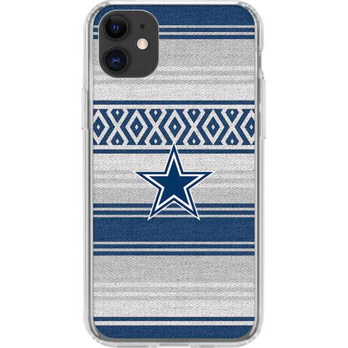 NFL Dallas Cowboys Trailblazer iPhone 11 Clear Case