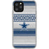 NFL Dallas Cowboys Trailblazer iPhone 11 Pro Clear Case