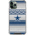 NFL Dallas Cowboys Trailblazer iPhone 11 Pro Max Clear Case