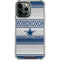 NFL Dallas Cowboys Trailblazer iPhone 14 Pro Max Clear Case