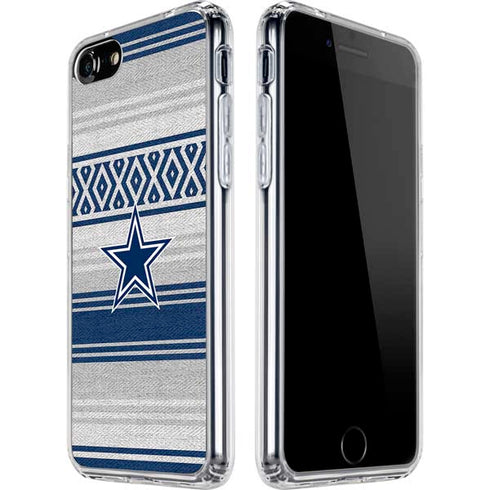 NFL Dallas Cowboys Trailblazer iPhone SE (2nd & 3rd Gen) Clear Case