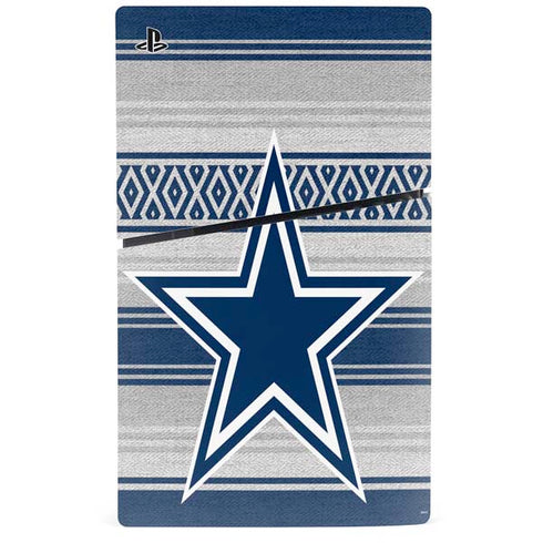 NFL Dallas Cowboys Trailblazer PS5 Slim Disk Console Skin