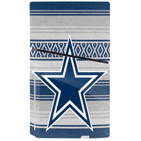 NFL Dallas Cowboys Trailblazer PS5 Slim Disk Console Skin