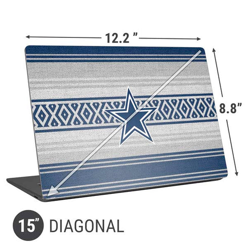 NFL Dallas Cowboys Trailblazer Universal Laptop 15in (12.2 x 8.8in) Skin