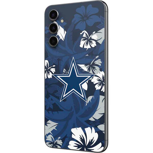 NFL Dallas Cowboys Tropical Print Galaxy A14 5G Skin