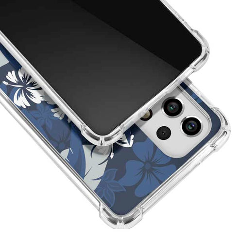 NFL Dallas Cowboys Tropical Print Galaxy A53 5G Clear Case