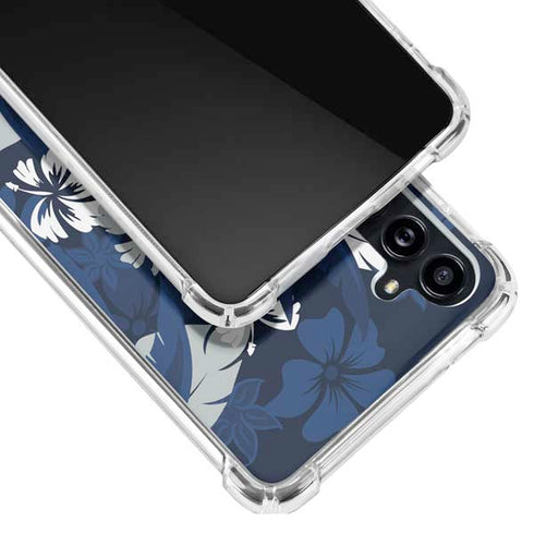 NFL Dallas Cowboys Tropical Print Galaxy A54 5G Clear Case