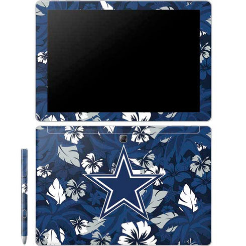 NFL Dallas Cowboys Tropical Print Galaxy Book 12in Skin