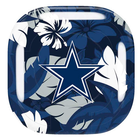 NFL Dallas Cowboys Tropical Print Galaxy Buds Pro Skin
