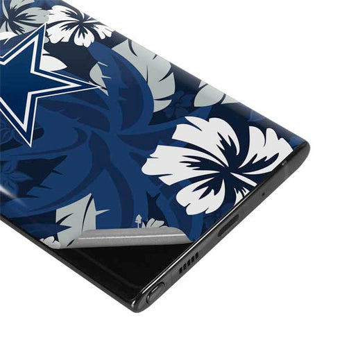 NFL Dallas Cowboys Tropical Print Galaxy Note 10 Skin