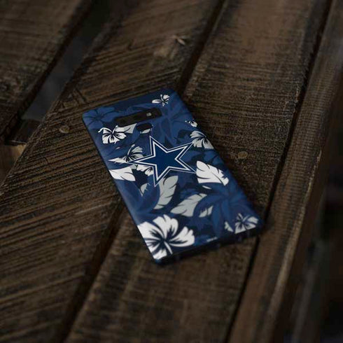 NFL Dallas Cowboys Tropical Print Galaxy Note 9 Skin