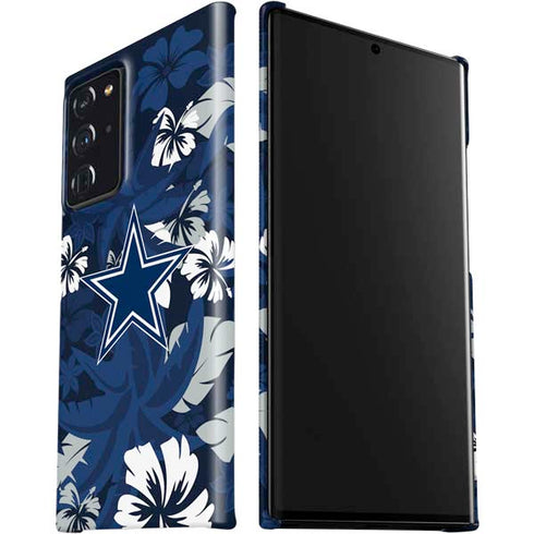 NFL Dallas Cowboys Tropical Print Galaxy Note20 Ultra 5G Lite Case