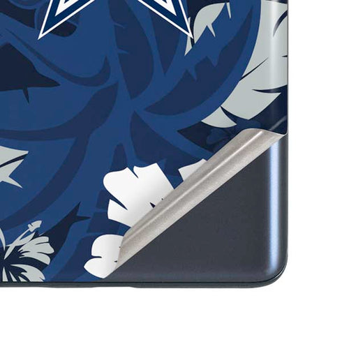 NFL Dallas Cowboys Tropical Print Galaxy S20 Fan Edition Skin