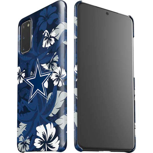 NFL Dallas Cowboys Tropical Print Galaxy S20 Lite Case