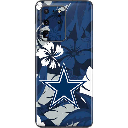 NFL Dallas Cowboys Tropical Print Galaxy S20 Ultra 5G Skin