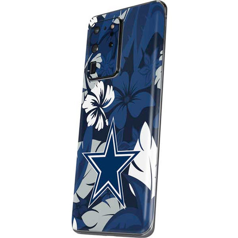 NFL Dallas Cowboys Tropical Print Galaxy S20 Ultra 5G Skin