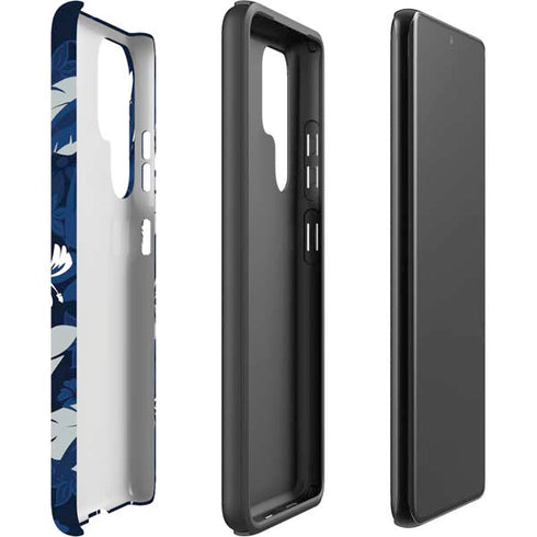 NFL Dallas Cowboys Tropical Print Galaxy S22 Ultra Pro Case