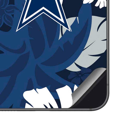 NFL Dallas Cowboys Tropical Print Galaxy S23 FE Skin