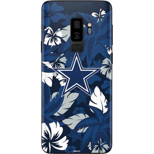 NFL Dallas Cowboys Tropical Print Galaxy S9 Plus Skin