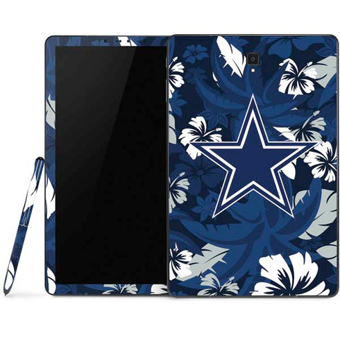 NFL Dallas Cowboys Tropical Print Samsung Galaxy Tab Skin