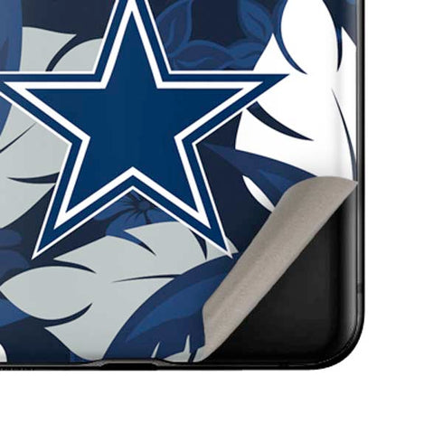 NFL Dallas Cowboys Tropical Print Galaxy Z Flip Skin