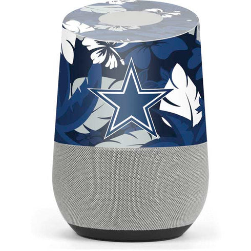 NFL Dallas Cowboys Tropical Print Google Home Skin