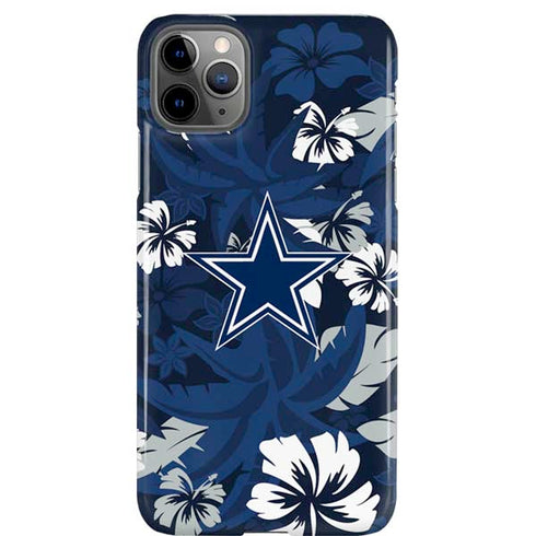NFL Dallas Cowboys Tropical Print iPhone 11 Pro Max Lite Case