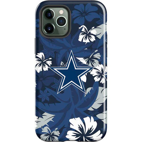 NFL Dallas Cowboys Tropical Print iPhone 12 Pro Max Impact Case