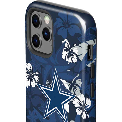 NFL Dallas Cowboys Tropical Print iPhone 12 Pro Max Impact Case