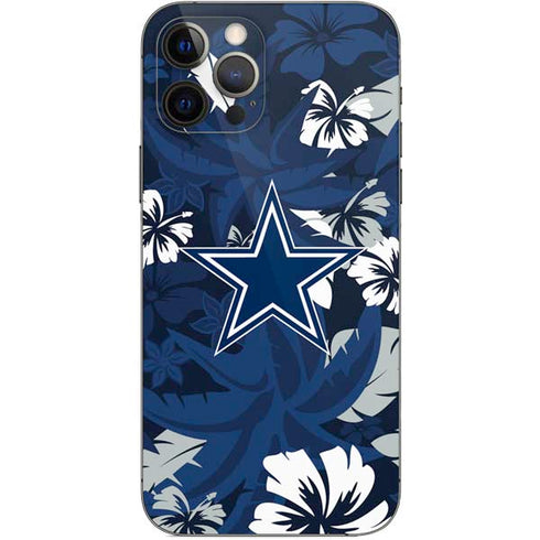 NFL Dallas Cowboys Tropical Print iPhone 12 Pro Skin