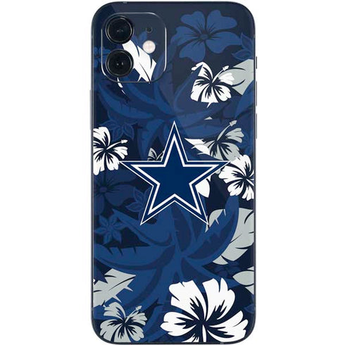 NFL Dallas Cowboys Tropical Print iPhone 12 Skin