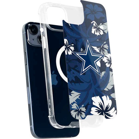 NFL Dallas Cowboys Tropical Print iPhone 13 MagSafe Case
