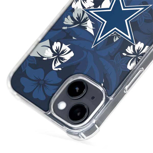 NFL Dallas Cowboys Tropical Print iPhone 13 MagSafe Case